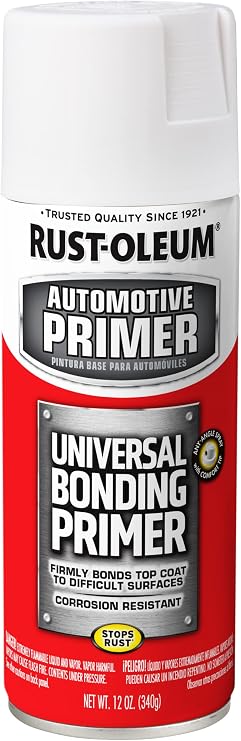 Rust-Oleum Automotive Universal Bonding Primer Spray, Flat White