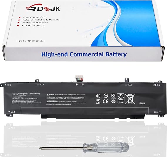 WK04XL Laptop Battery for HP Omen 16-B 16-C Victus 15-F 16-D 16-E 16-D0000NC 16-D0001NX 16-D0023DX 16-D0298NF 16-E0002SL 16-E0004UR 16-E0917ND 16-E0054UR 15-FA0025TX 15-FB0052AX HSTNN-OB2C M38822-AC1