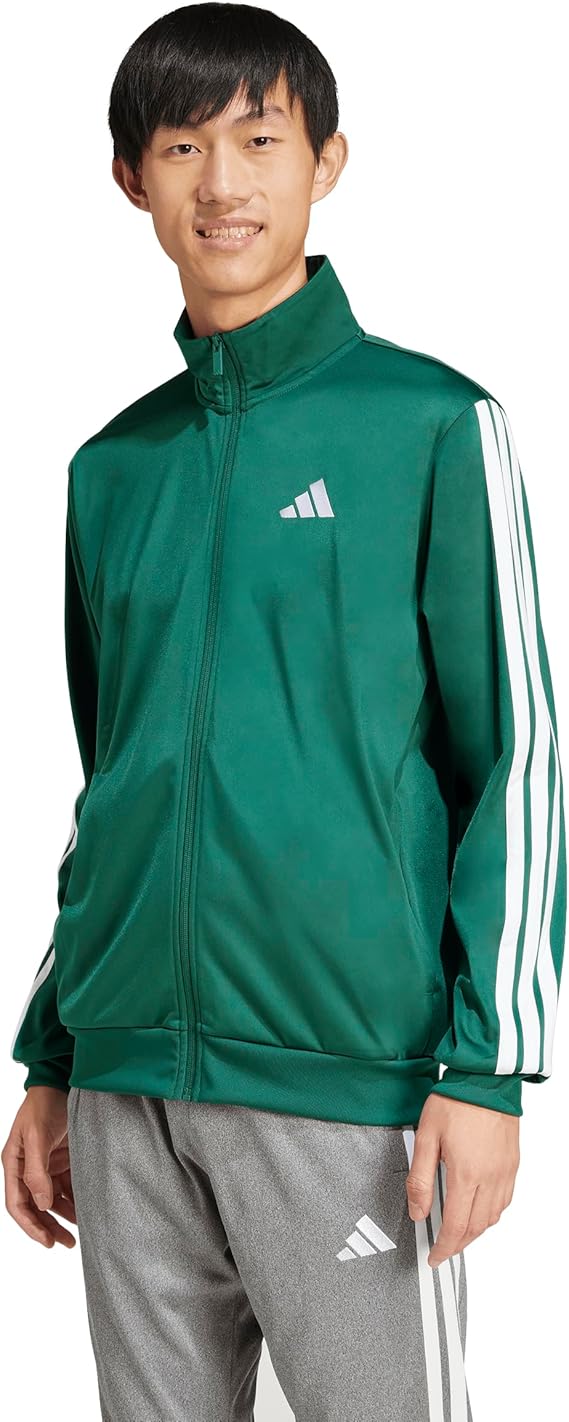 adidas Men's 3-Stripes Tricot Track Top