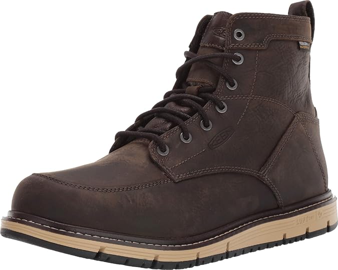 KEEN Utility Men's San Jose 6" Soft Toe Waterproof Wedge Work Boots
