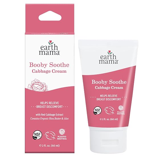 Earth Mama - Booby Soothe Cabbage Cream - 2oz