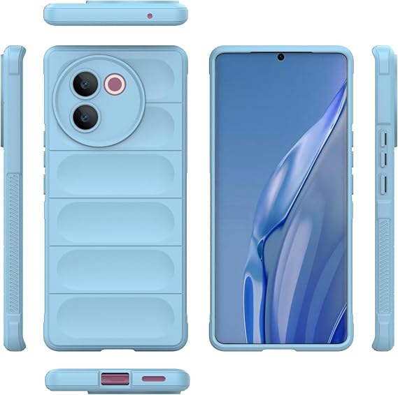 Phone Filp Case Compatible With Vivo V30e 5G(Foreign Version) Phone Case Silicone Case Slim Case Full Body Protection Shock Resistant Scratch Resistant Soft Inner Fiber Flocking Case Compatible With V