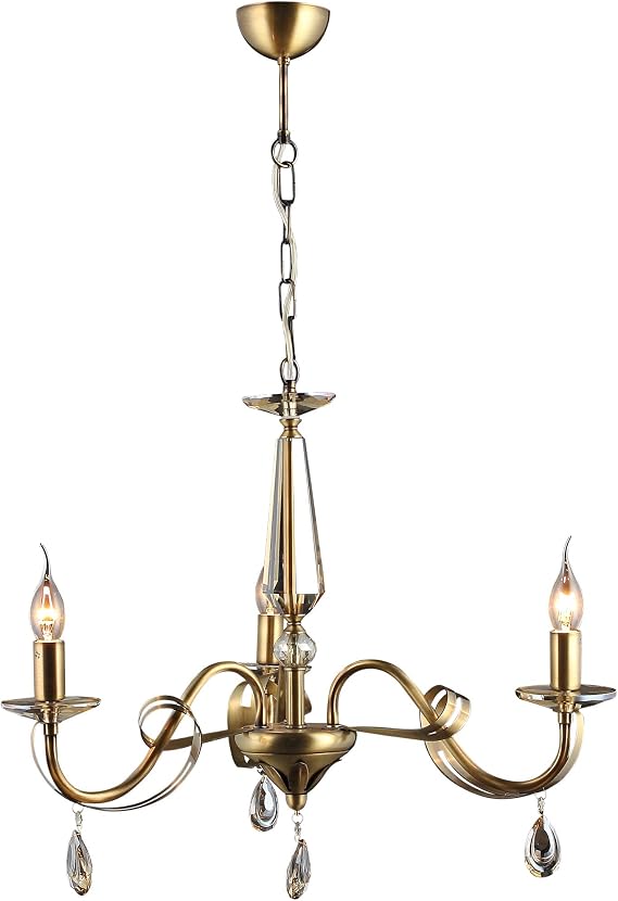 Lucea Castro 3'lü Eskitme E14 Avize