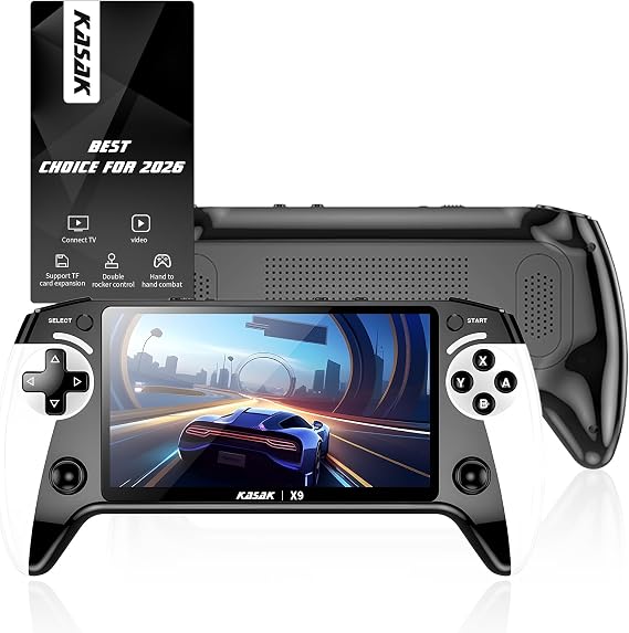 Retro Handheld Game Console of Boy Portable Hand Held Video Games X9 Preloaded Wireless Juegos para Ninos Stick TV Pixelated Gaming for Kids Sf3000 Plug 'n' Play Drive Systems De Juegos Portatil