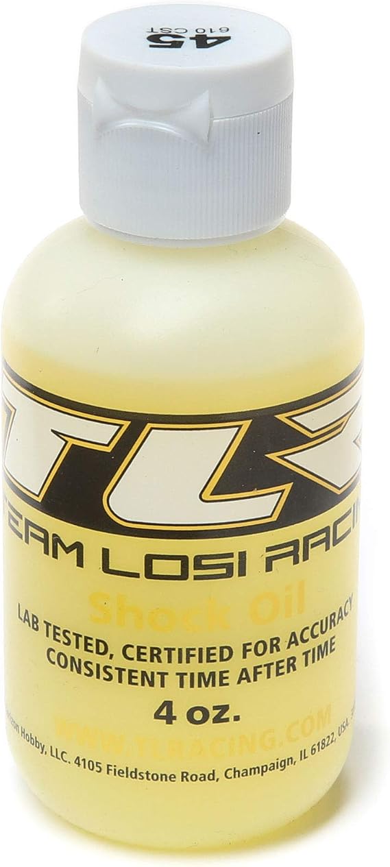 Team Losi Racing Silicone Shock Oil 45WT 610CST 4OZ TLR74026 Electric Car/Truck Option Parts