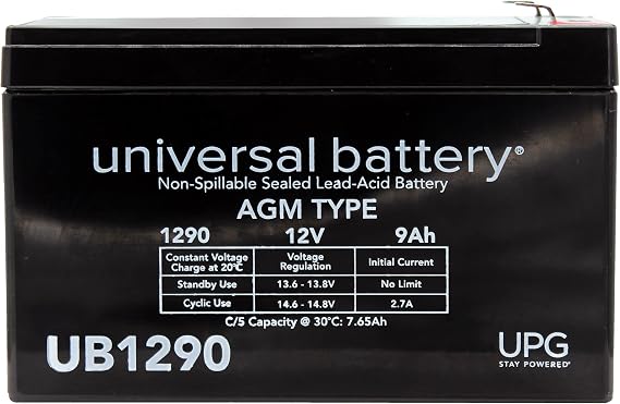 UPG Universal Power Group 12V 9Ah SLA Battery