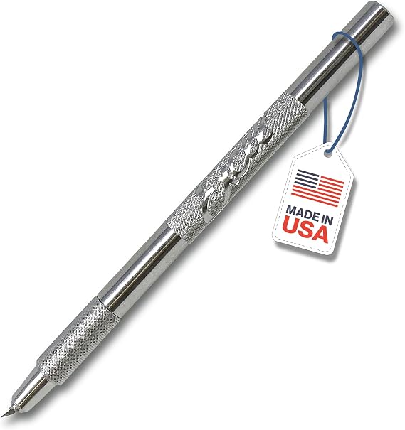 Excel Blades K4 Swivel Craft Knife with 360-Degree Rotating Blade, Aluminum
