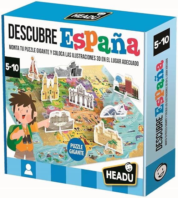 Headu Discover Spain. Educational game for children in geography (ES56499)