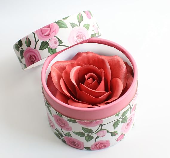 Rose Shaped Liquid Blush for Cheeks - Ultra-Realistic 3D Flower Blush Makeup with Real Rose Scent, Buildable Satin Finish for a Natural Flushed Glow, Viral Beauty Gift for Her (PINK Color)