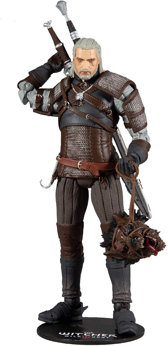 McFarlane Toys The Witchers 3 Geralt Black