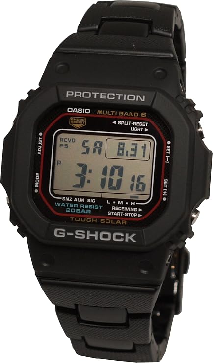GW-M5610U-1JF Metal Core Band Mounted Model