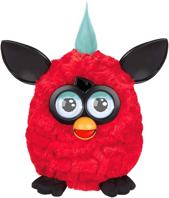 Furby Interactive Plush Red And Black