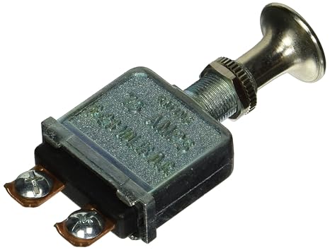 Grote 82-2100 - Push/Pull Switch - Extra Heavy Duty Switch, Gray