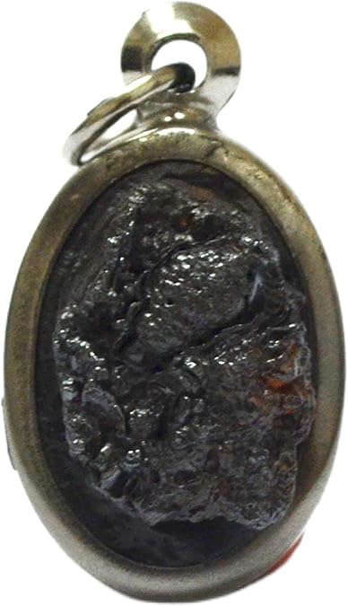 Thailand Miracle Jewelry Magic Sacred Natural Stone Leklai Lp Somphon Thai Amulet Pendant for Success Rich with Amulet Necklace