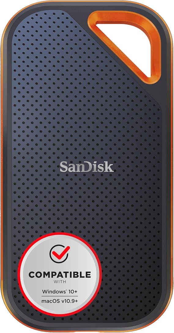 SanDisk Extreme Portable SSD External Hard Drive