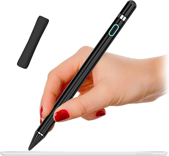 Stylus Pen Pencil Replacement for Apple iPad iPad Air, iPad Pro (Black)