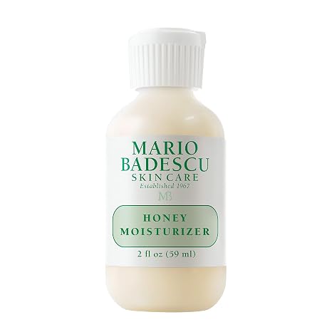 Mario Badescu Honey Face Moisturizer for Women and Men, Ideal Facial Moisturizer for Combination, Dry or Sensitive Skin, Honey-Infused Moisturizer Face Cream, 2 Fl Oz