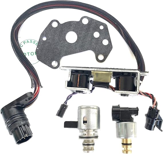 A500 A518 42RE 44RE 46RE Transmission Solenoid Kit Compatible with 1996-1999 Dodge Jeep