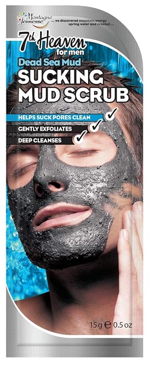 7th Heaven For Men Sucking Mud Scrub Face Mask, 1's