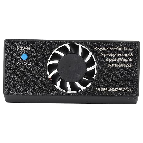 Camera Cooling Fan, 3 Modes Operation, Low Noise, Built in 500mah Battery, for A7M3 A7R4 A7RIII A7III A9II A6300 A6400 A6600 A6500 Flip Up Down Screen Cameras, Heayzokiv6nhrbzwmt