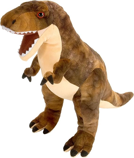 Wild Republic Dinosauria T-Rex Stuffed Animal - 15"
