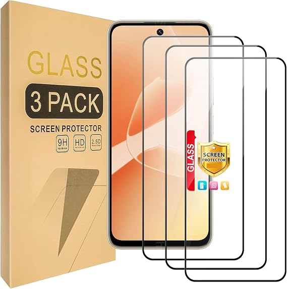 (3 Pack) Compatible with Honor X9c Smart Screen Protector Tempered Glass,Case Friendly [High definition][Hardness 9H][Anti Scratch]