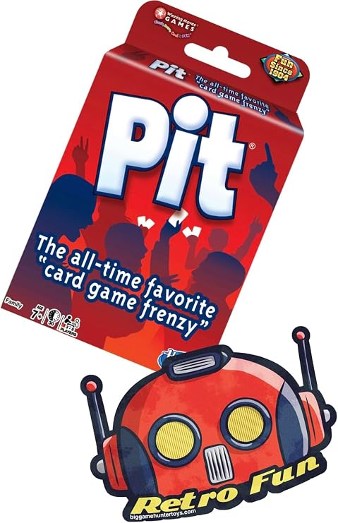 Big Game Toys~Pit Card Game with Free BGT Sticker