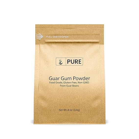 Pure Original Ingredients Guar Gum (8 oz) From Guar Beans, Food Grade, Gluten Free