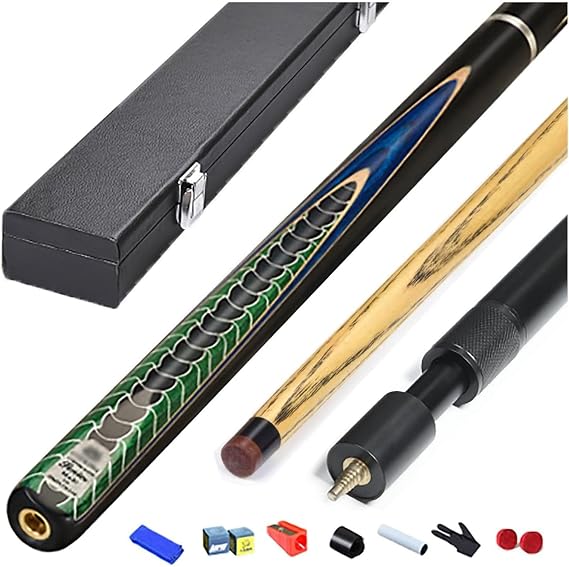 Cue Sticks Pool Stick Pool Cues, Pool Cue Set 3/4 Billiard Cue 11.5MM Head,Piano Paint Process, Carbon Technology Low Deflection Pool Cue LPZ24830(Color:B,Size:11.5mm)