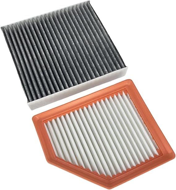 Engine & Cabin Air Filter Fit for 2020-2024 Nissan Sentra L4 2.0L, Replace 16546-6LA0A 27277-6CA0A 165466LA0A 272776CA0A