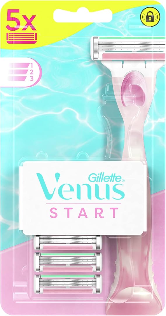 Gillette Venus Start Kadın Yedek Tıraş Bıçağı 5'li