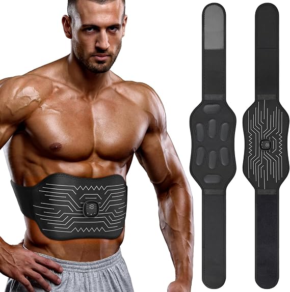 FDA Cleared - Abs Stimulator Muscle Toner (White)
