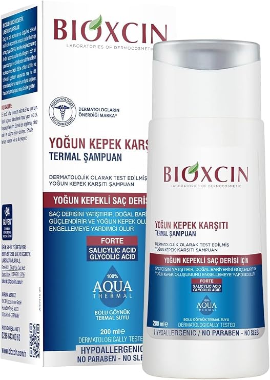Bioxcin Aqua-Thermal Yoğun Kepek Karşıtı Termal Şampuan (1 x 200 ml)