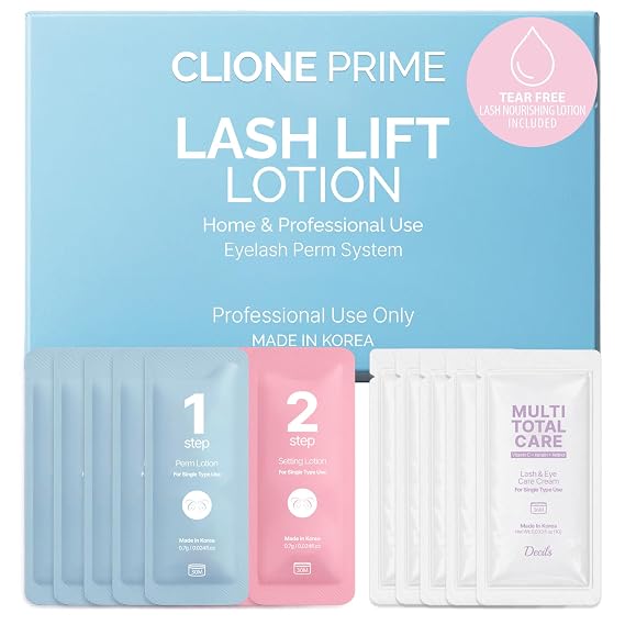 Korean Lash Lift Lotion - Eyebrow Lamination Eyelash Perm Home & Professional Use Eyelash Lift Lash Perm Brow Lamination