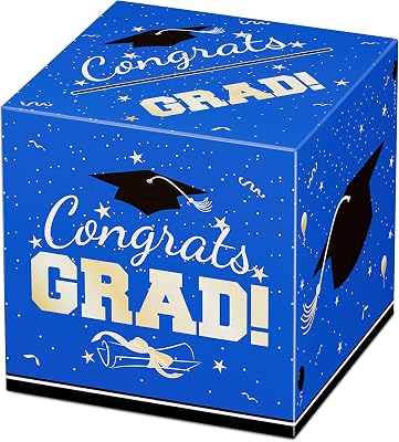 Graduation Party Decorations, Graduation Grad Card Box for Graduation Party Favors, Graduate Money Boxs for 2025 Graduation Party