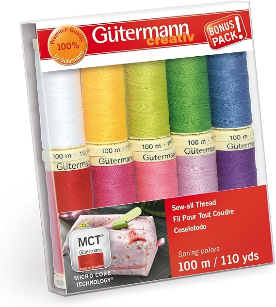 Thread Poly Set 10SP Pastels
