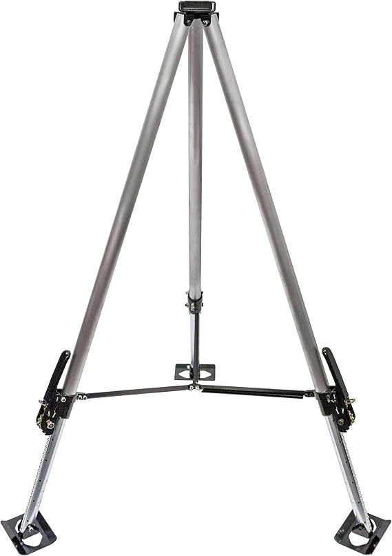 BAL 21100000 Kingpin FASTJACK Full-Timer Series Tripod Lightweight Stabilizing Jack for Gooseneck Trailers 39" to 61" Height Adjustment