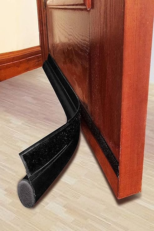 BYENS Under Door Wind Preventive Thermal Insulation Sponge Threshold Underlay Windbreaker Stopper Powder Cold Sponge Single Sided Steel Door Exterior Door