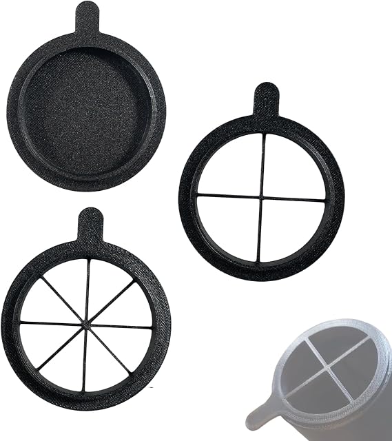 3pcs Dust Cap Compatible with ZWO Seestar S50(Black)