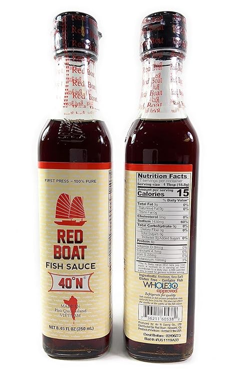 Red Boat Fish Sauce 250 ml (Pack of 6)