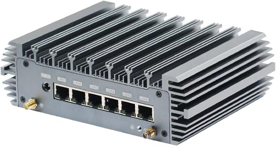 11th Gen i3 1115G4 Firewall Micro Appliance, Mini PC, Nano PC, Router PC 16G 128G With 6 RJ45 2500M, AES-NI, HDMI USB3.0 COM, Compatible with Pfsense OPNsense