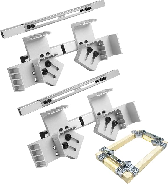 Framing Stud Layout Tool Set - Fits 12-16in and 16-24in Stud Spacing | Precision Framing Jig Tool for Woodworker, Building,Furniture DIY,Stud spacer framing tool 16 on center,16 stud framing tools