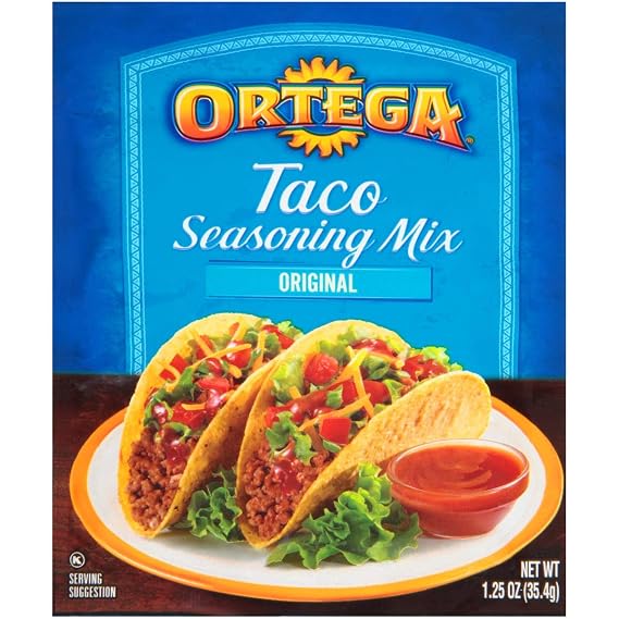 Ortega Taco Seasoning Mix 1.25 oz (Pack of 24)