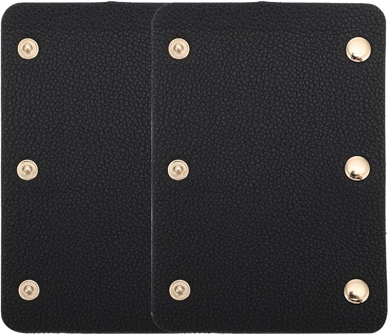TENDYCOCO 2pcs Luggage Handle Wraps Suitcase Handle Covers Leather Handle Travel Bag Strap PU Leather for Suitcase Luggage Purse Bag