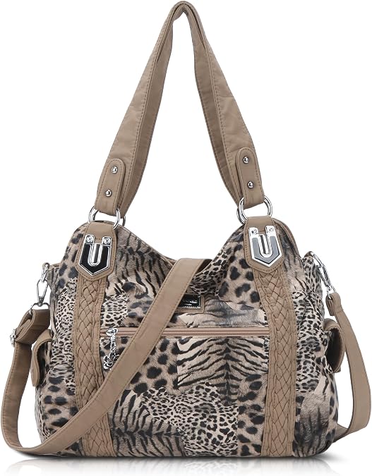 Angel Barcelo Purses for Women Soft PU Leather Shoulder Bag Crossbody Purse and Handbags