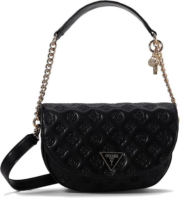 GUESS Women's La Femme Flap Shoulder Bag, Chain Strap, One Size