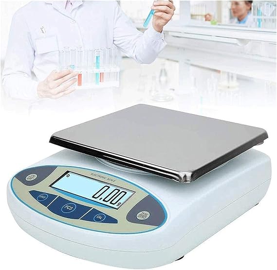 LCD Display Food Balance Scale High Precision Lab Analytical Balance Scale Electronic(30kg/0.1g)