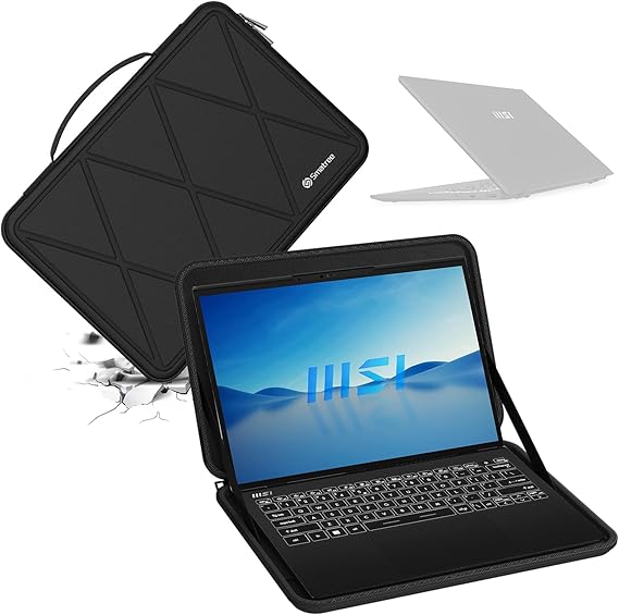 Smatree Hard Protective Case for 13.3 inch MSI Prestige 13 Evo A13M-050US | Compatible for 13.3 inch MSI Prestige 13 Evo A12M-070US, for Prestige 13 AI Evo A1M, for MSI Prestige 13 AI+ (X8025)