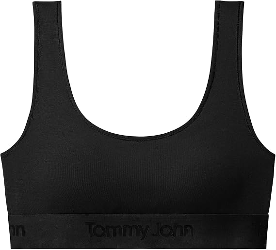 Tommy John Women's Second Skin Logo Scoop Bralette