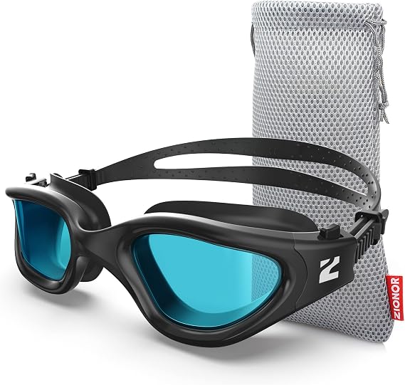 ZIONOR Swim Goggles, G1 SE Swimming Goggles Anti-Fog for Adult Men Women